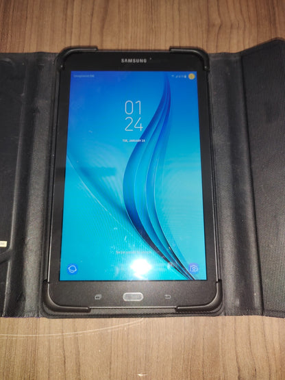 Samsung Galaxy Tab E SM-T377W 16 GB 8" Wi-Fi Android Tablet Black