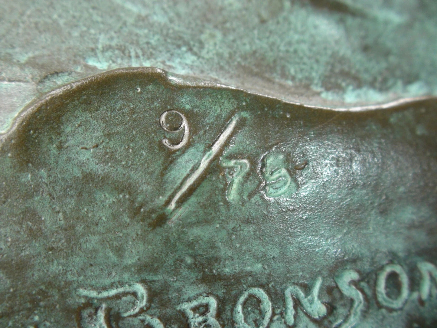 Bronze “Eagle’s Conquest” by Clark E. Bronson 1980 #9/75 Wildlife Art