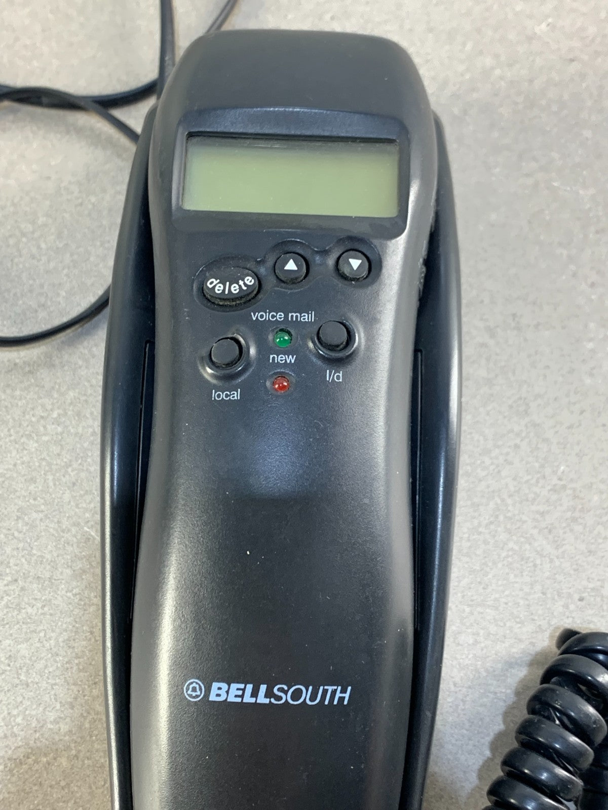 Vintage Bell South 8801X HAC Trim Line Desk Wall Mount Push Button Telephone