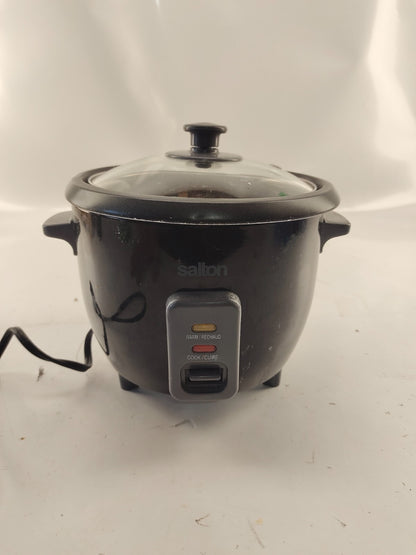Salton RICE COOKER 6 Cups - Black
