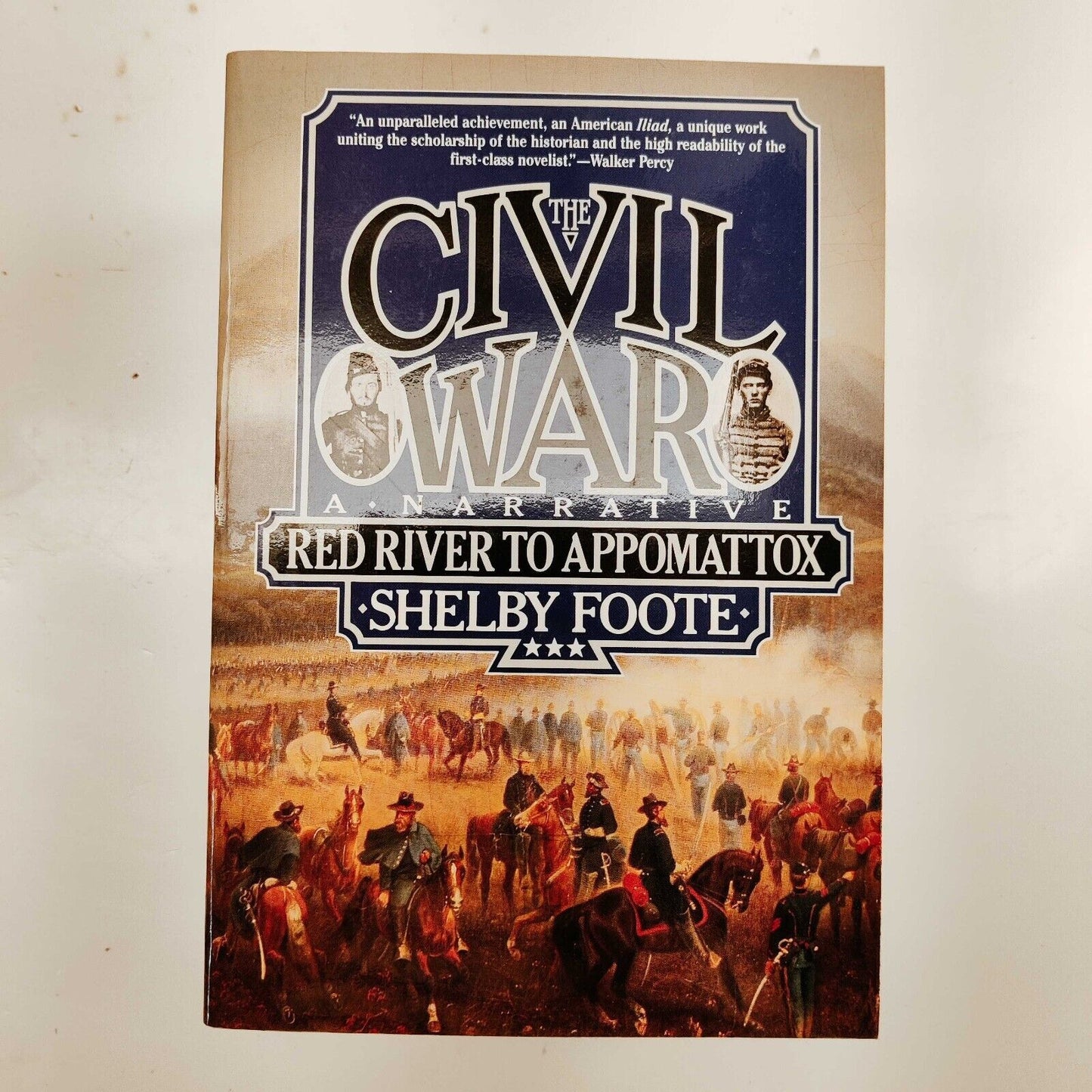 Civil War A Narrative Shelby Foote Box Set First Vintage Books Edition 1986