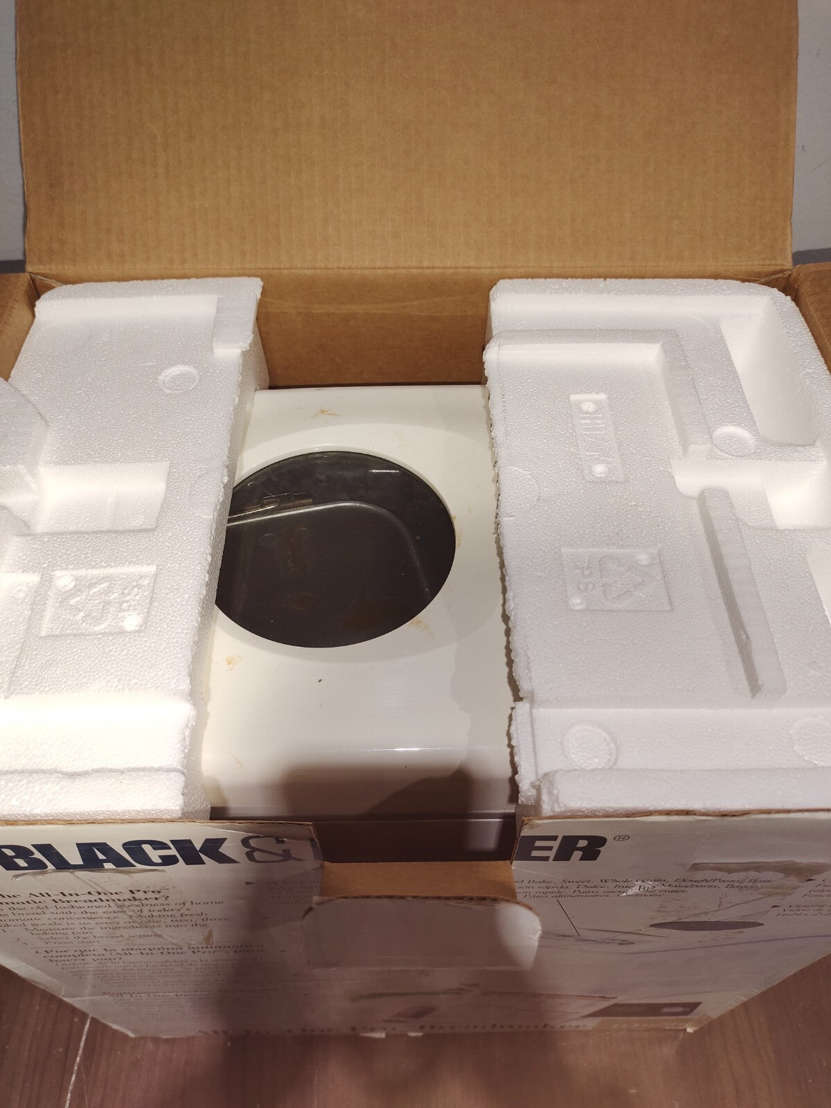 Vintage Black And Decker Bread Maker - B1650