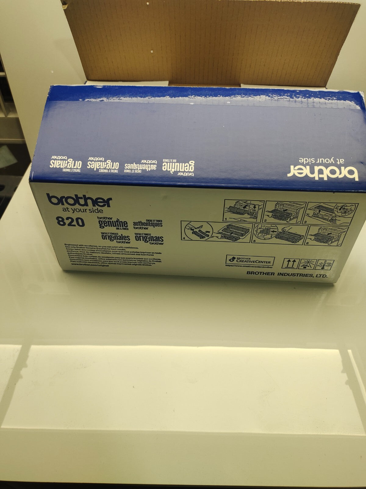 Brother TN820 Toner Cartridge - Black Approx. 3000 Page Yield Printer Ink NEW