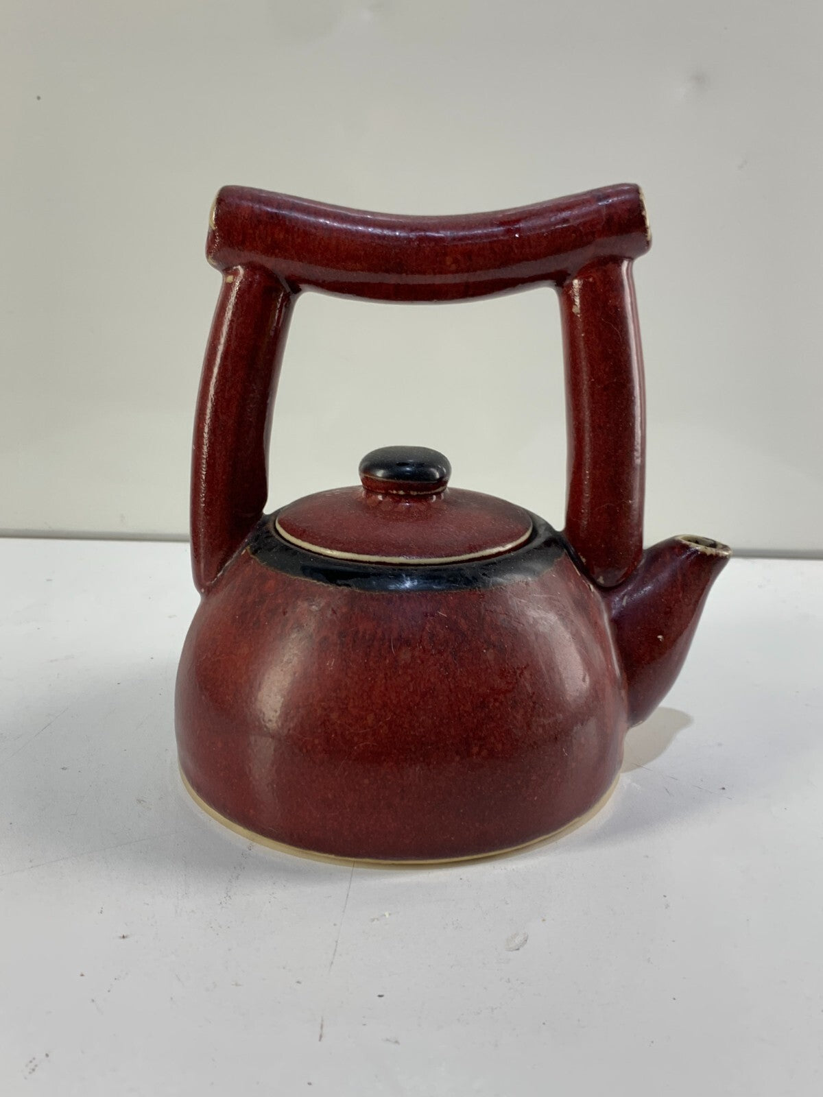 Earthenware Pier 1 Shanghai Teapot