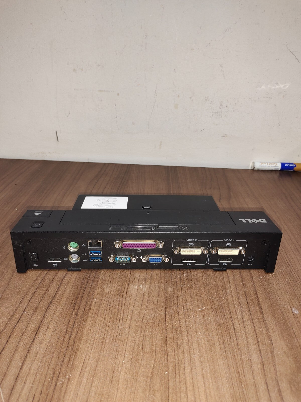 Dell PR02X E-Port Plus II Laptop Docking Station - Black