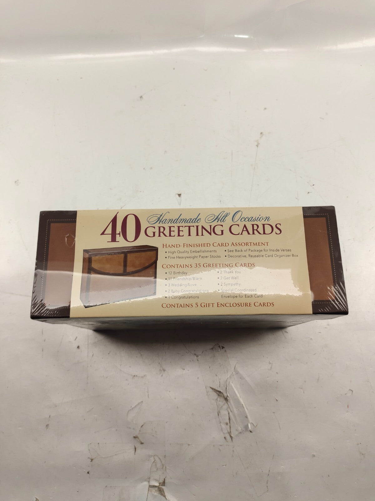 Handmade All Occasions 40 Greeting Cards - Includes 5 Gift Enclosure Cards