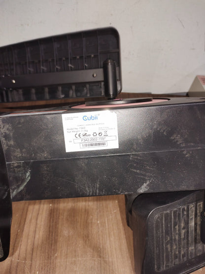 Cubii Compact Seated Under Desk Elliptical F3A2 Built in Display Monitor