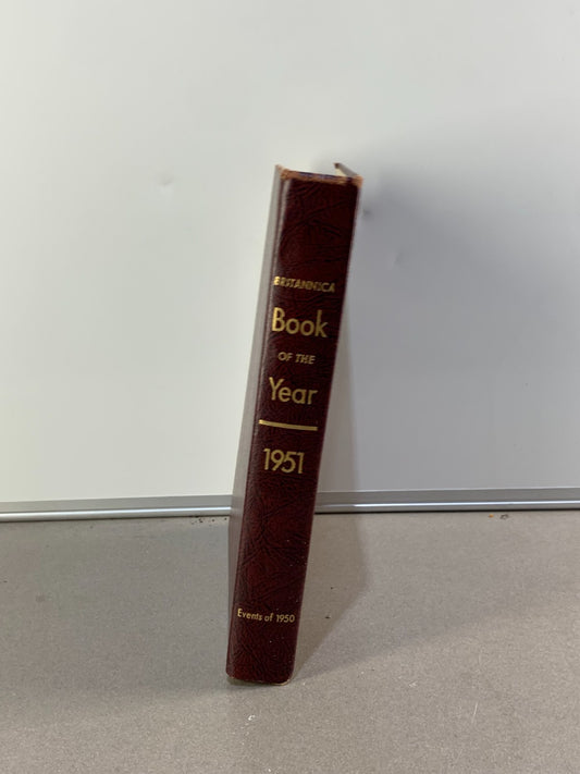 Vintage Encyclopedia Britannica Book Year 1951