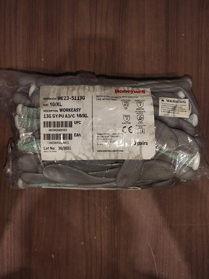 Honeywell WE23-5113G-10/XL Cut-Resistant Gloves - 10 Pairs - 1