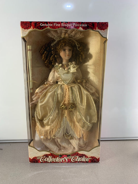 Genuine Fine Bisque Porcelain Doll -Collectors Choice -limited Edition