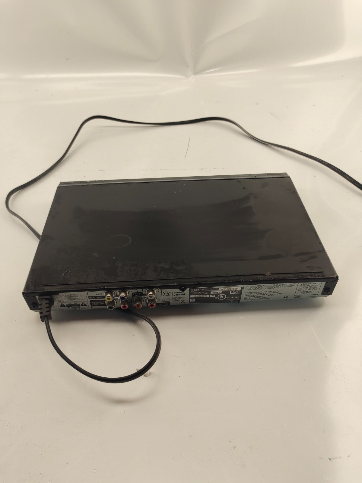 Sony DVP-SR200P CD/DVD combo  Player Tested