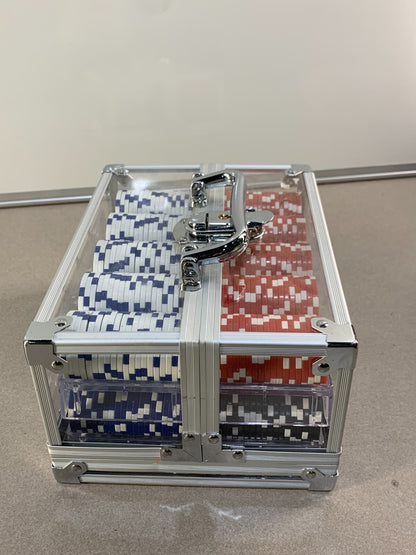 Casino Style Poker Set 600 Chips