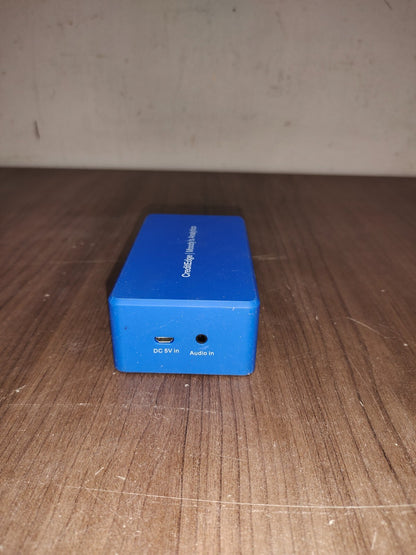 Blue Portable Speakers Rectangular