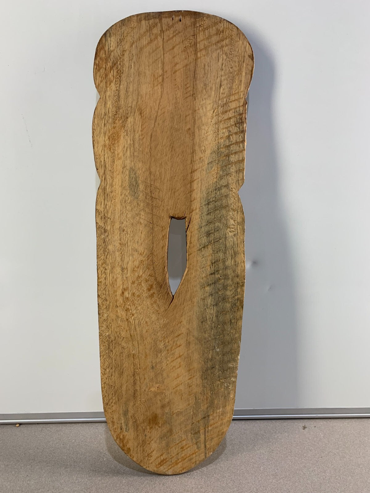 Vintage Hand Carved Jamaica Folk Art Palm Tree Wooden Wall Hanging Board