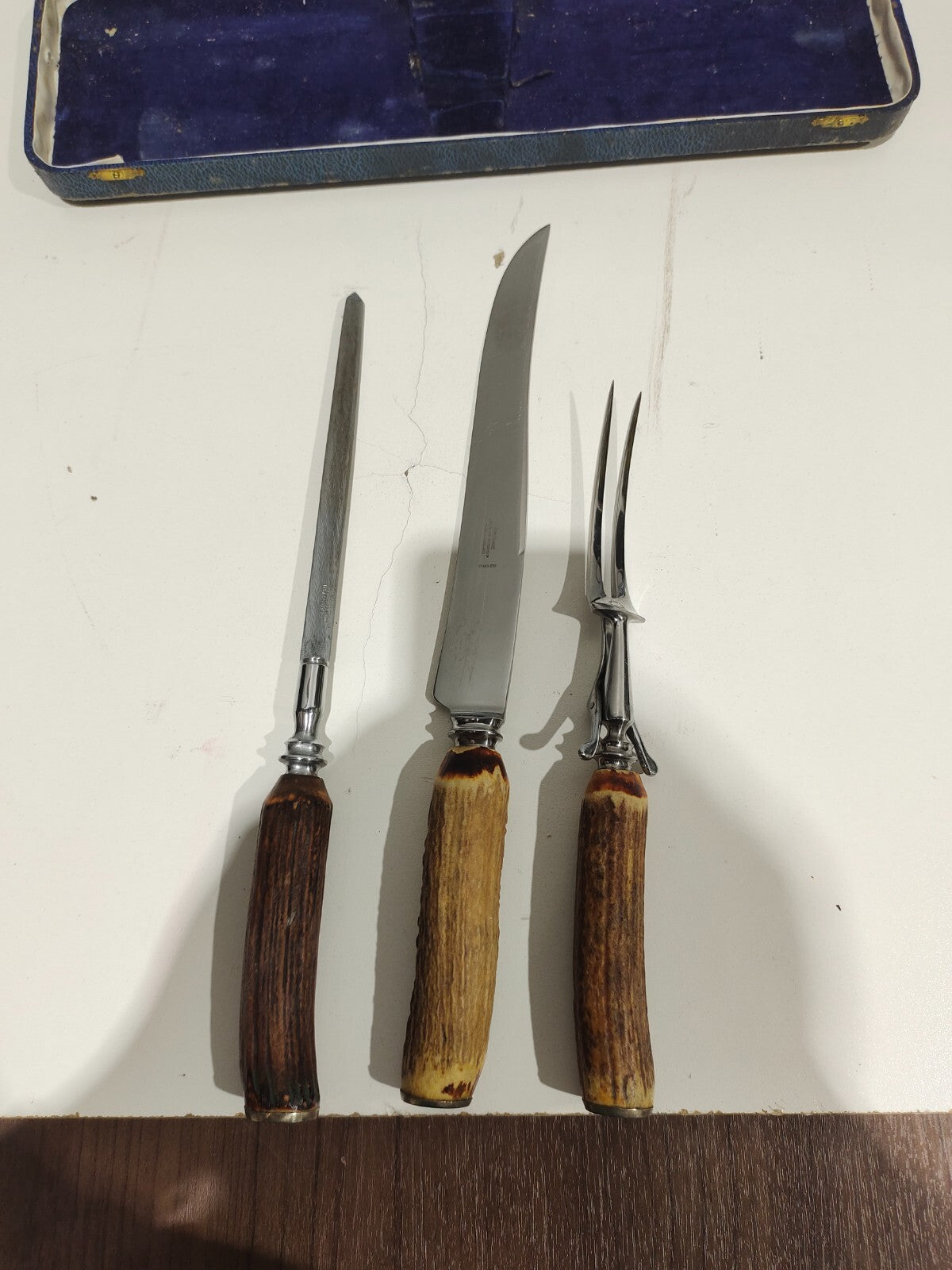 Vintage Cutlass Carving Knife Set
