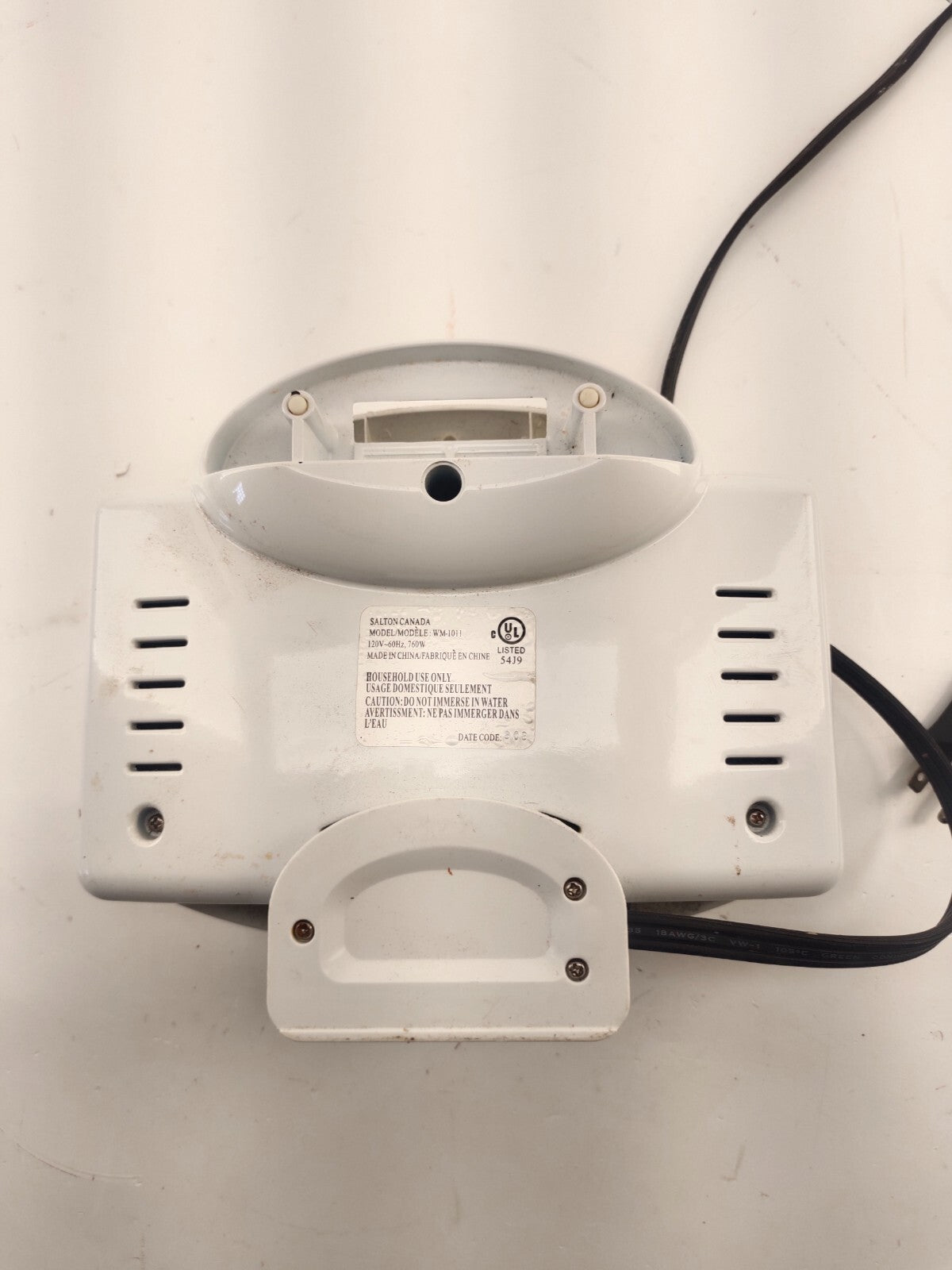Vintage SALTON Electric Belgian Waffle Maker