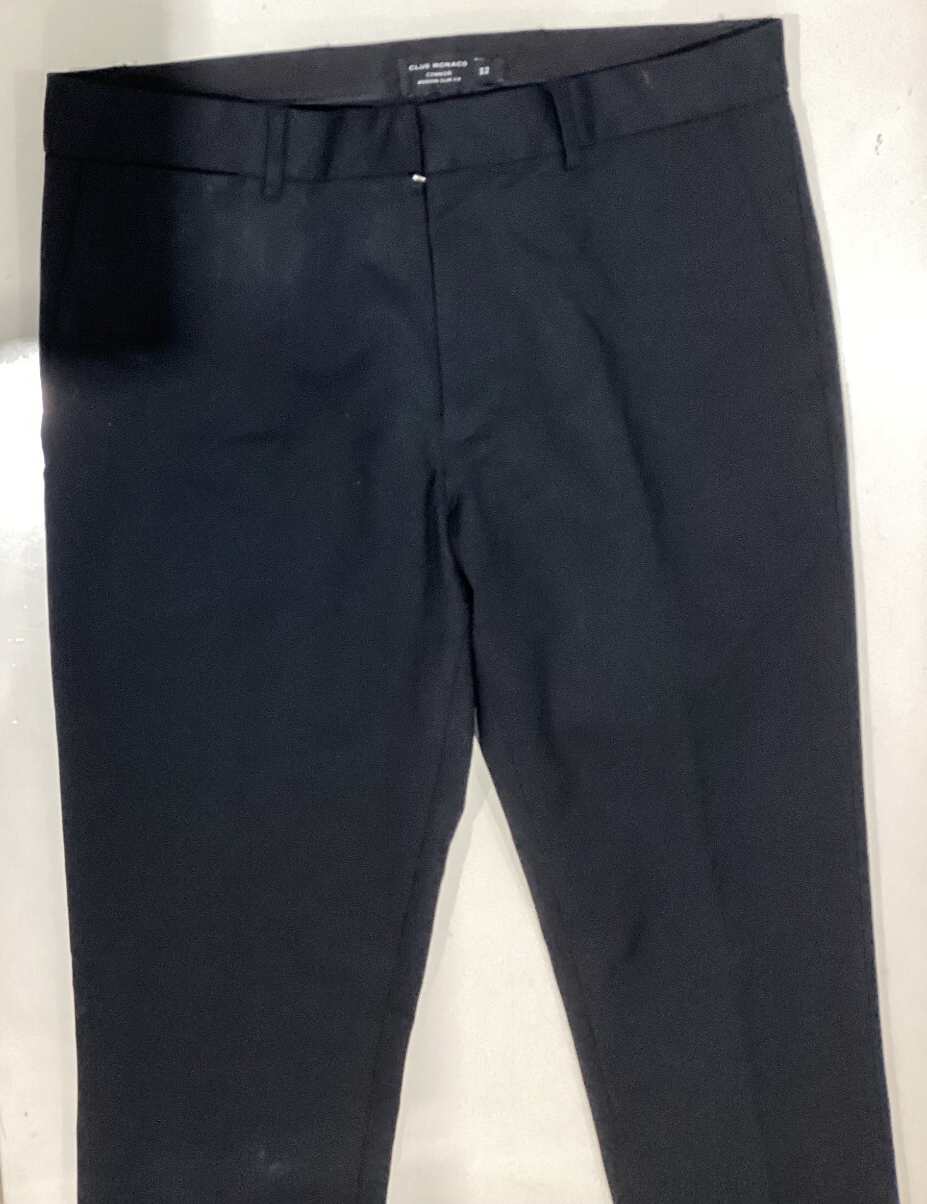 Club Monaco Connor Slim Fit Black Pants