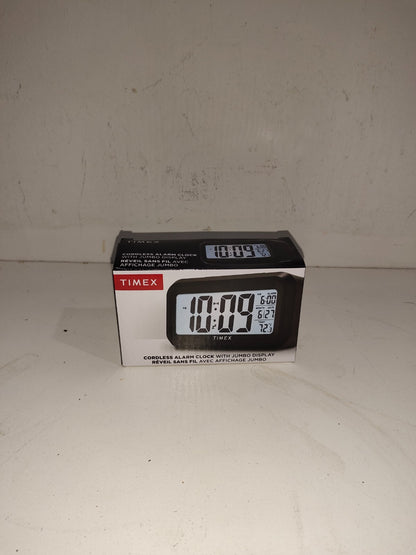 Timex Alarm Clock with Temperature Sensor and Large Display -  Model - T108B