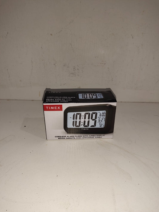 Timex Alarm Clock with Temperature Sensor and Large Display -  Model - T108B