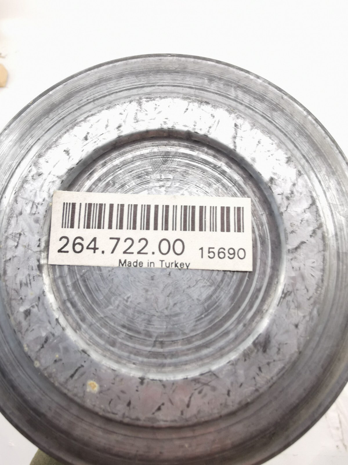 Galvanized metal hanging lantern- Candle holder, made in Türkiye