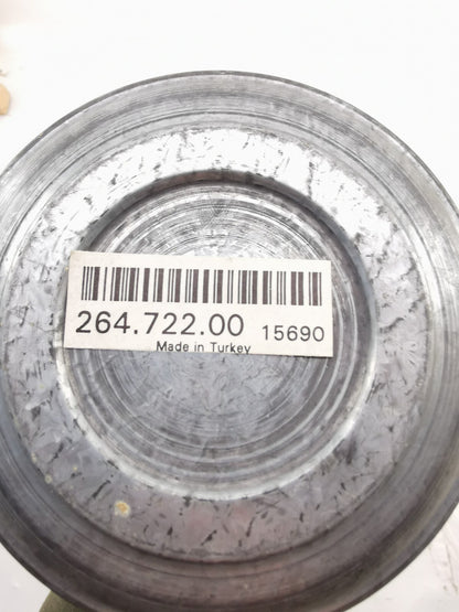 Galvanized metal hanging lantern- Candle holder, made in Türkiye