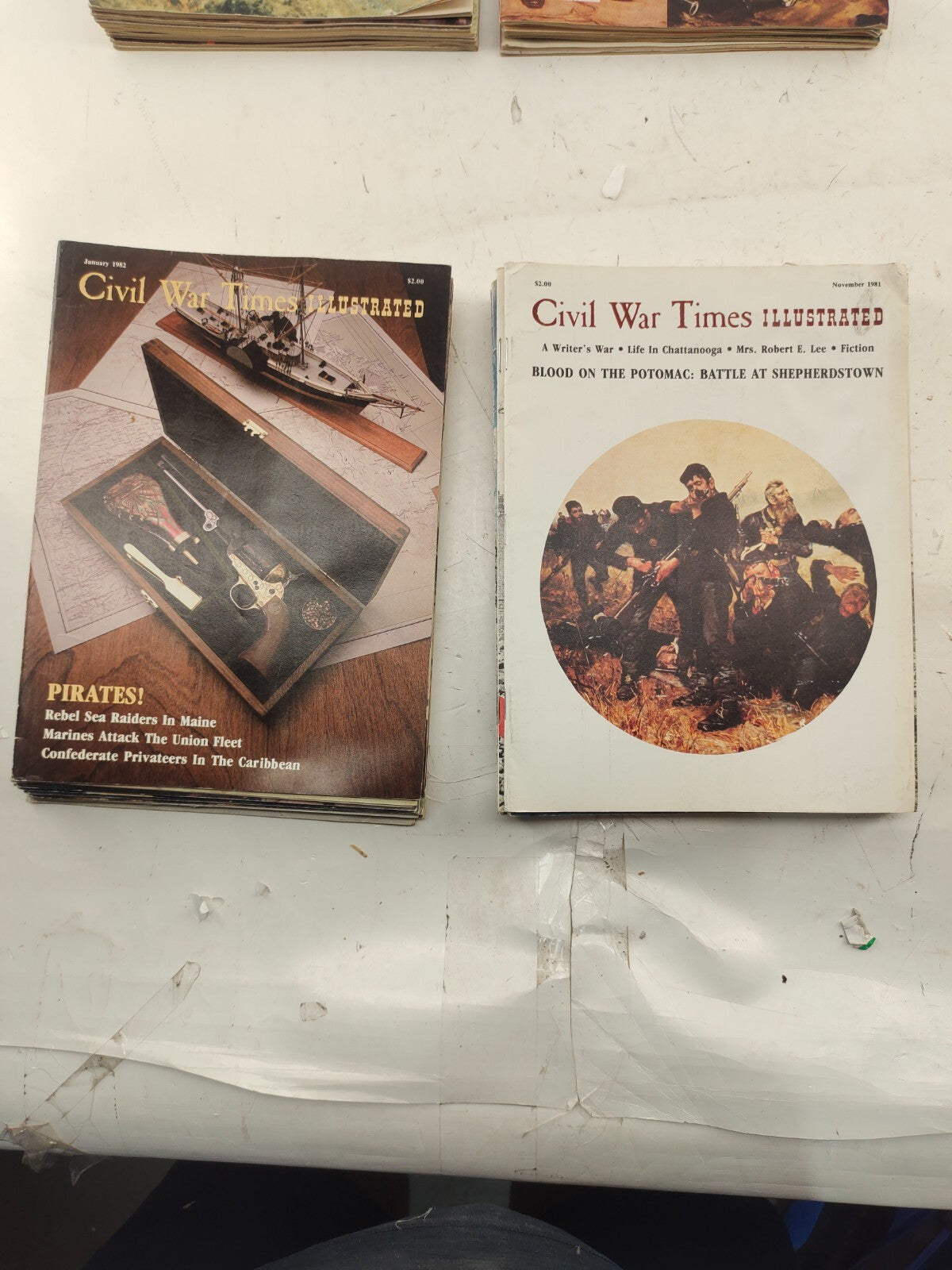 1979-1984 Civil War Times  Magazines (Set of 45)