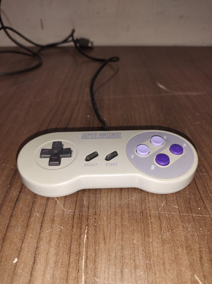 VINTAGE SUPER NINTENDO SNES ORIGINAL AUTHENTIC CONTROLLER SNS-005