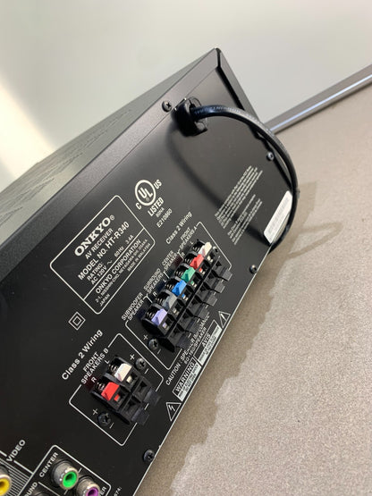 Onkyo AV RECEIVER HT-R340 Tuner Stereo Dolby Digital DTS