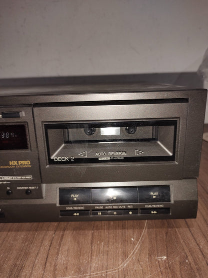 Technics RS-TR232 Stereo Double Cassette Deck Player/Recorder (broken)