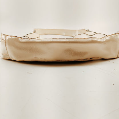 Guess White Cresent Y2K Shoulder Bag