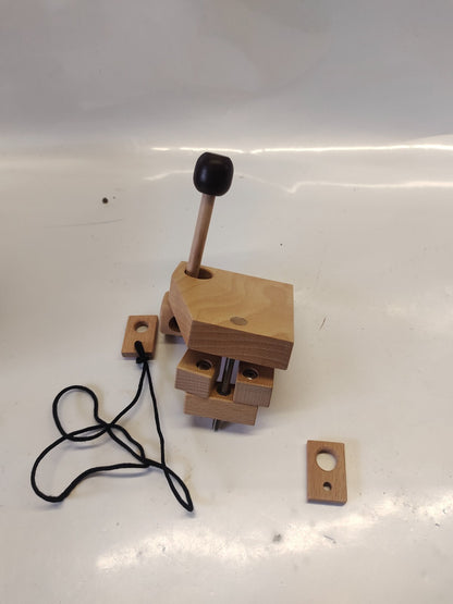 Don't Break the Bottle Wooden Wine Puzzler Brain Teaser Gift Gag