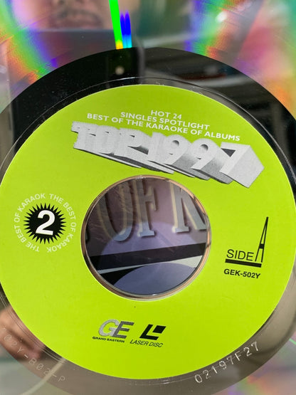 The Best Song Of Karaoke Top 1997 Hot 24 Singles Spotlight Laser Disc