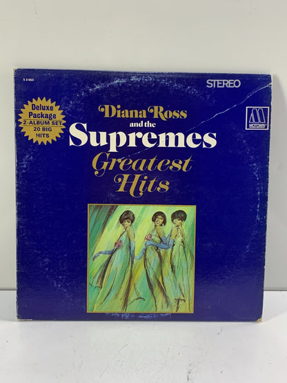 Diana Ross And The Supremes Greatest Hits MOTOWN Vinyl 1967- 2 RECORD SET