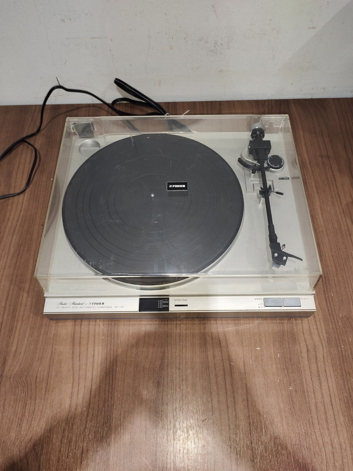 FISHER MT-101 TURNTABLE - Untested