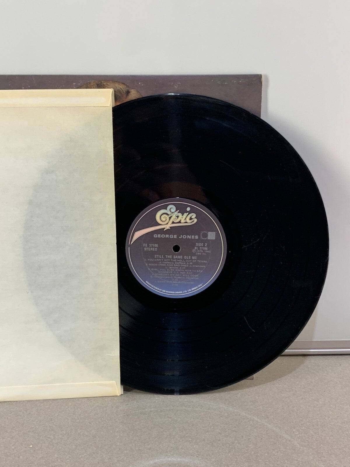 George Jones - Still the Same Ole Me - Vinyl LP Epic FE37106