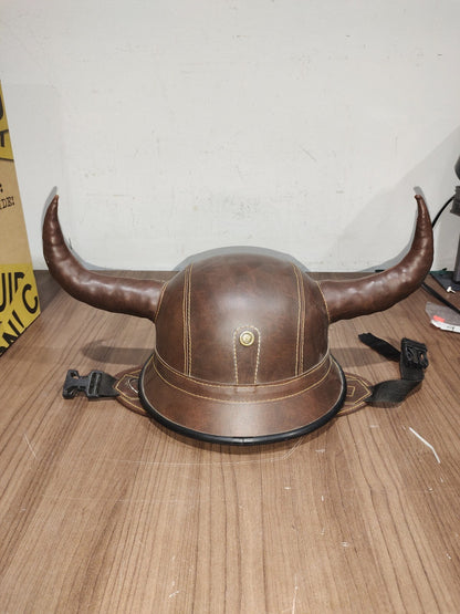 Helmet Handmade Red Warhawk Leather Mohawks