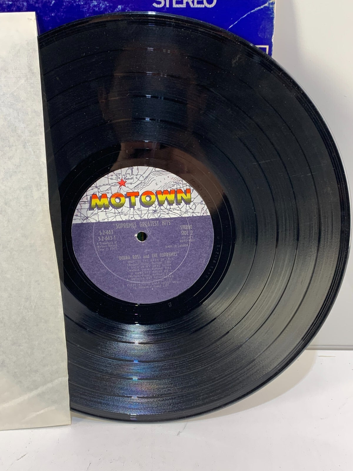 Diana Ross And The Supremes Greatest Hits MOTOWN Vinyl 1967- 2 RECORD SET