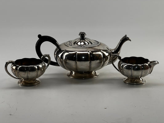 Antique Heavy Quality Tea / Coffee Sugar And  Milk Set   - MARLBORO PL