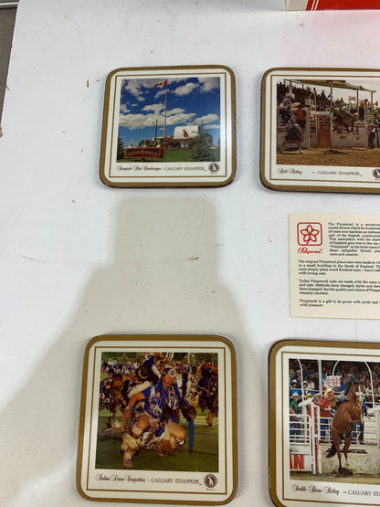 Vintage Pimpernel ACRYLIC Six Coasters