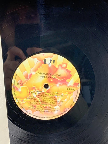 Jan & Dean - Deadman's Curve - 1979 Vinyl LP Record Tested