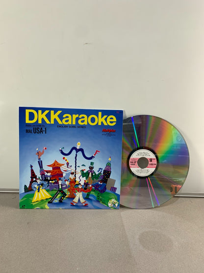 DK KARAOKE English Song Series Laserdisc LD MAL USA-1 Multiplex Laser Disc