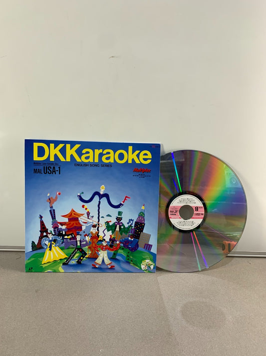 DK KARAOKE English Song Series Laserdisc LD MAL USA-1 Multiplex Laser Disc