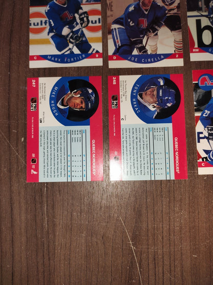 Rare Collectible NHL - Quebec Nordiques Cards PRO-SET - Set of 16 Cards