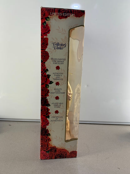 Genuine Fine Bisque Porcelain Doll -Collectors Choice -limited Edition