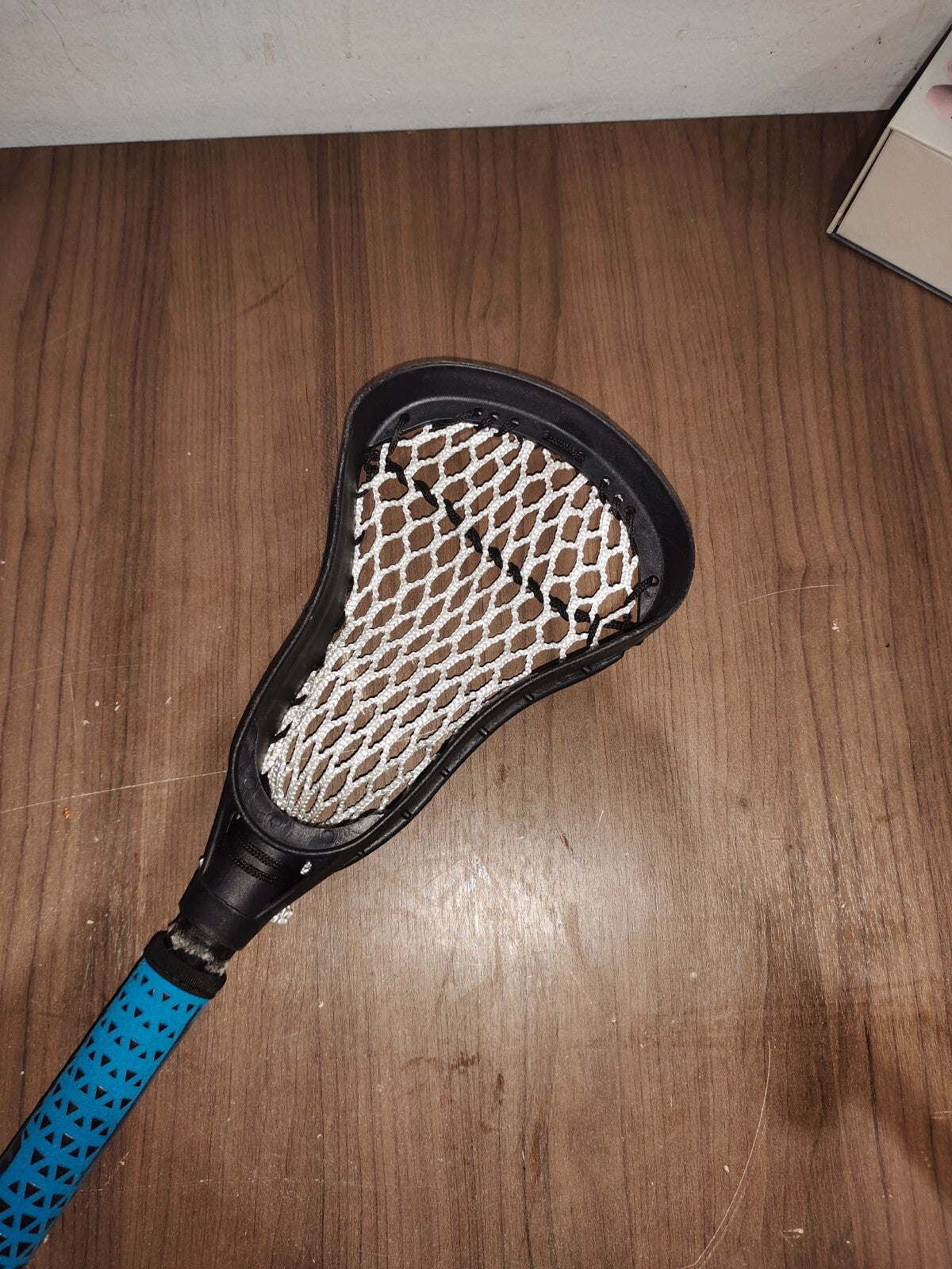 Warrior Evo Warp Mini Lacrosse Stick - Aqua - 1