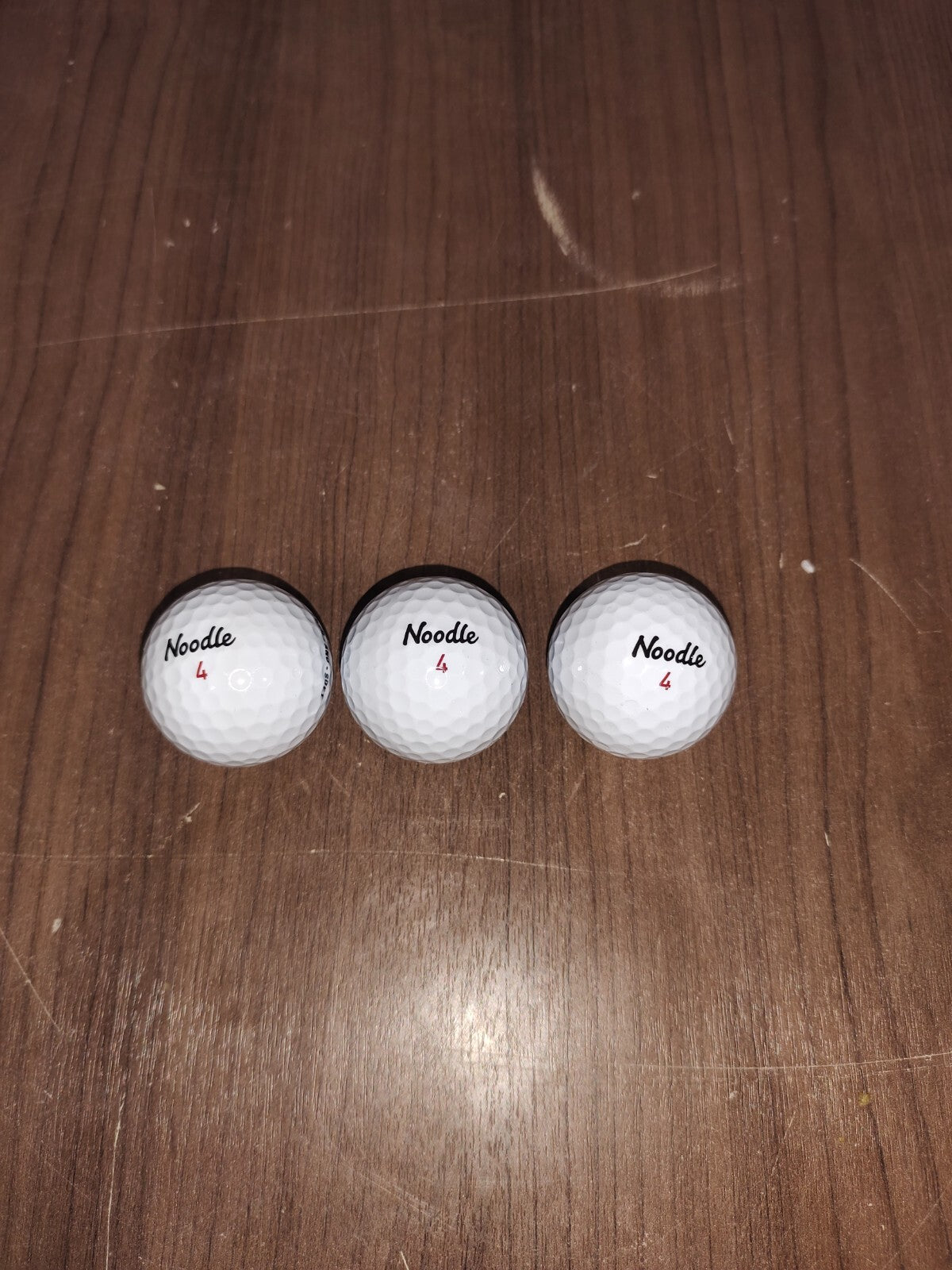 New - NOODLE LONG AND SOFT THE ORIGINAL GOLF BALLS - SLEEVE OF 3 - Set of 3 - 3