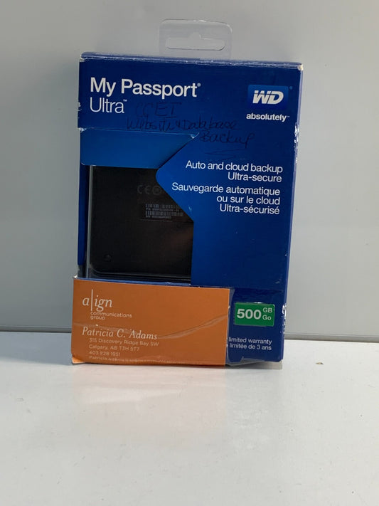 Western Digital My Passport Ultra 500GB
