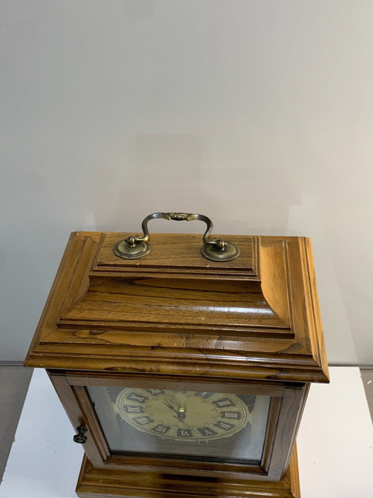 Westminster Oak Wood Westminster Chime Mantel/Bracket Clock