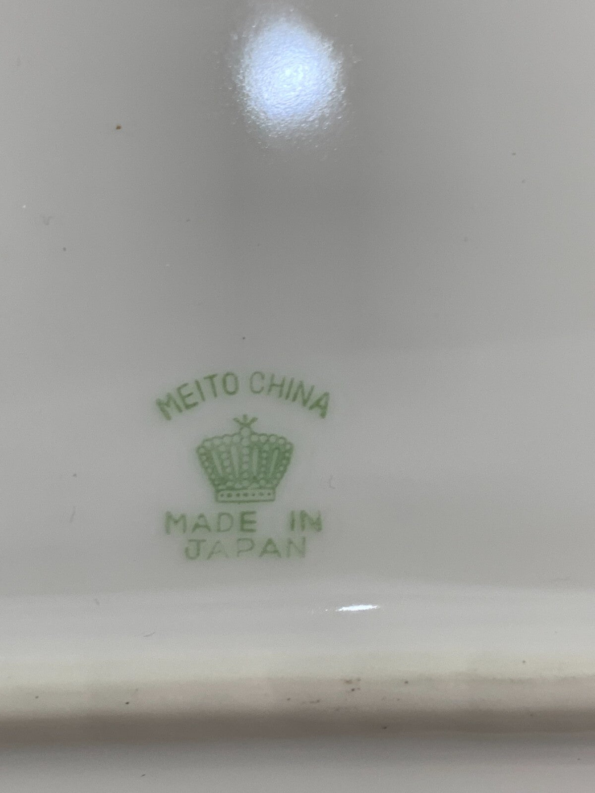 Quite vintage (1930s) Meito, Nagoya Seito Sho MEI626 Bridal Roses turkey platter