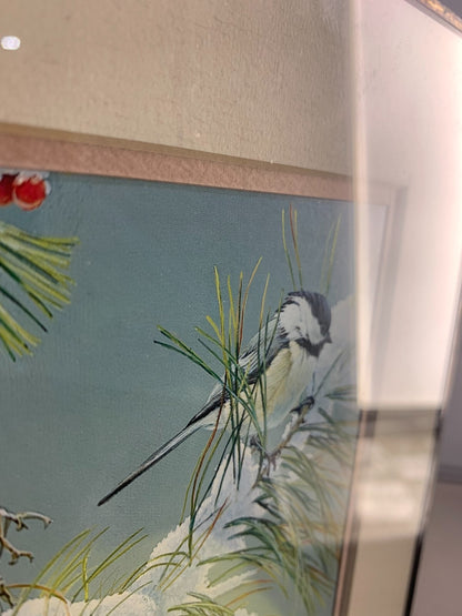 Winter Song - Chickadees by Robert Bateman